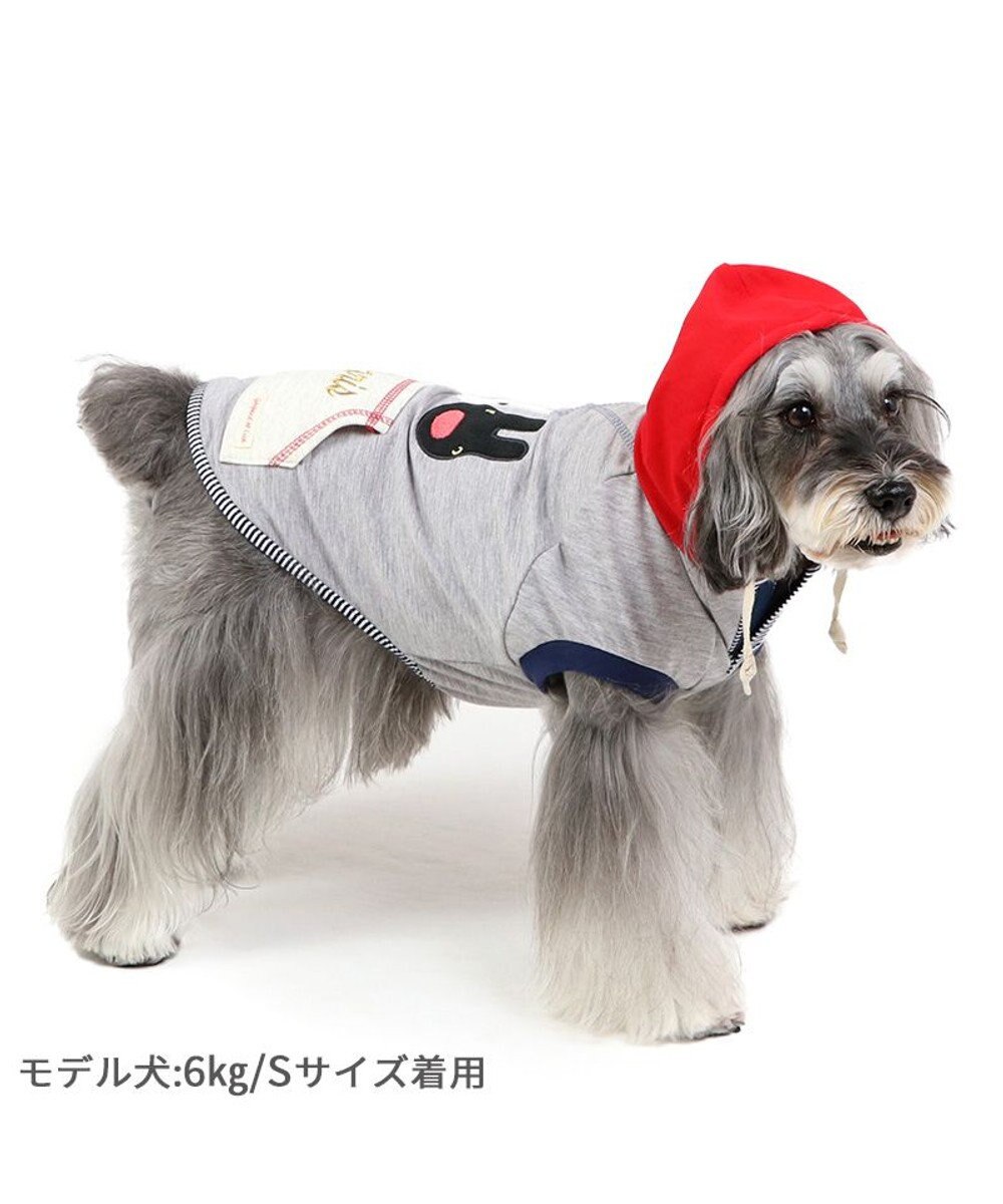 PET PARADISE リサとガスパール マフポケット パーカー  小型犬 