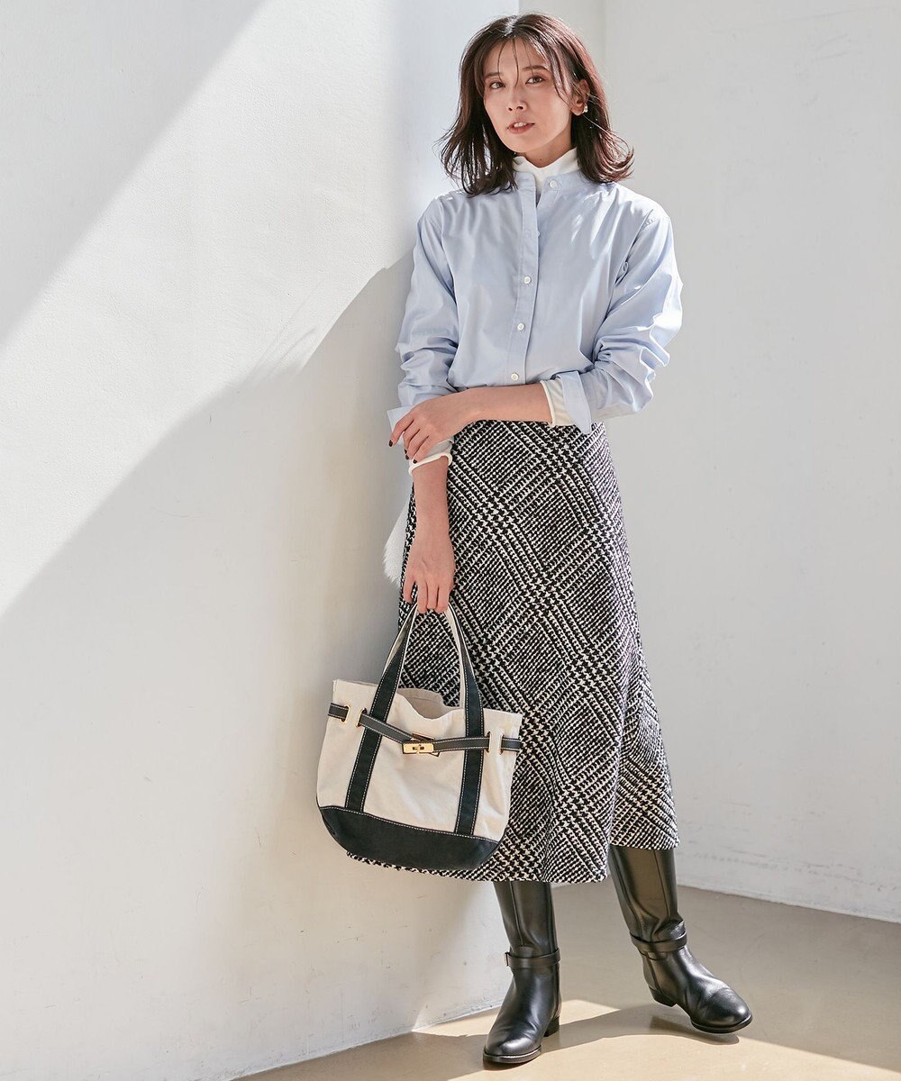 23区 【CLASSY.1月号掲載】CANCLINI ベーシック シャツ 