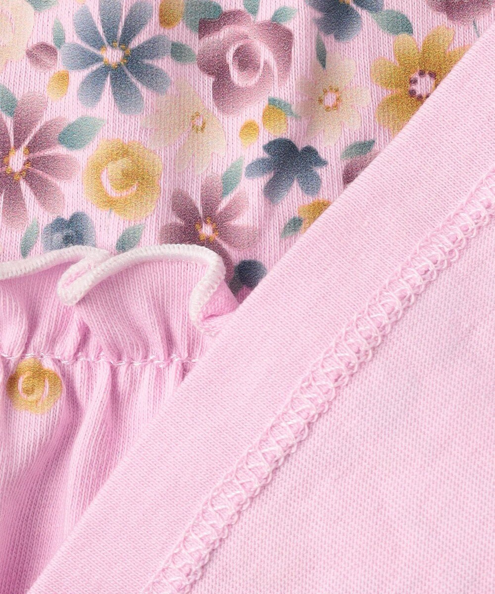 組曲 KIDS 【110-140㎝】ティアードフラワー チュニック 