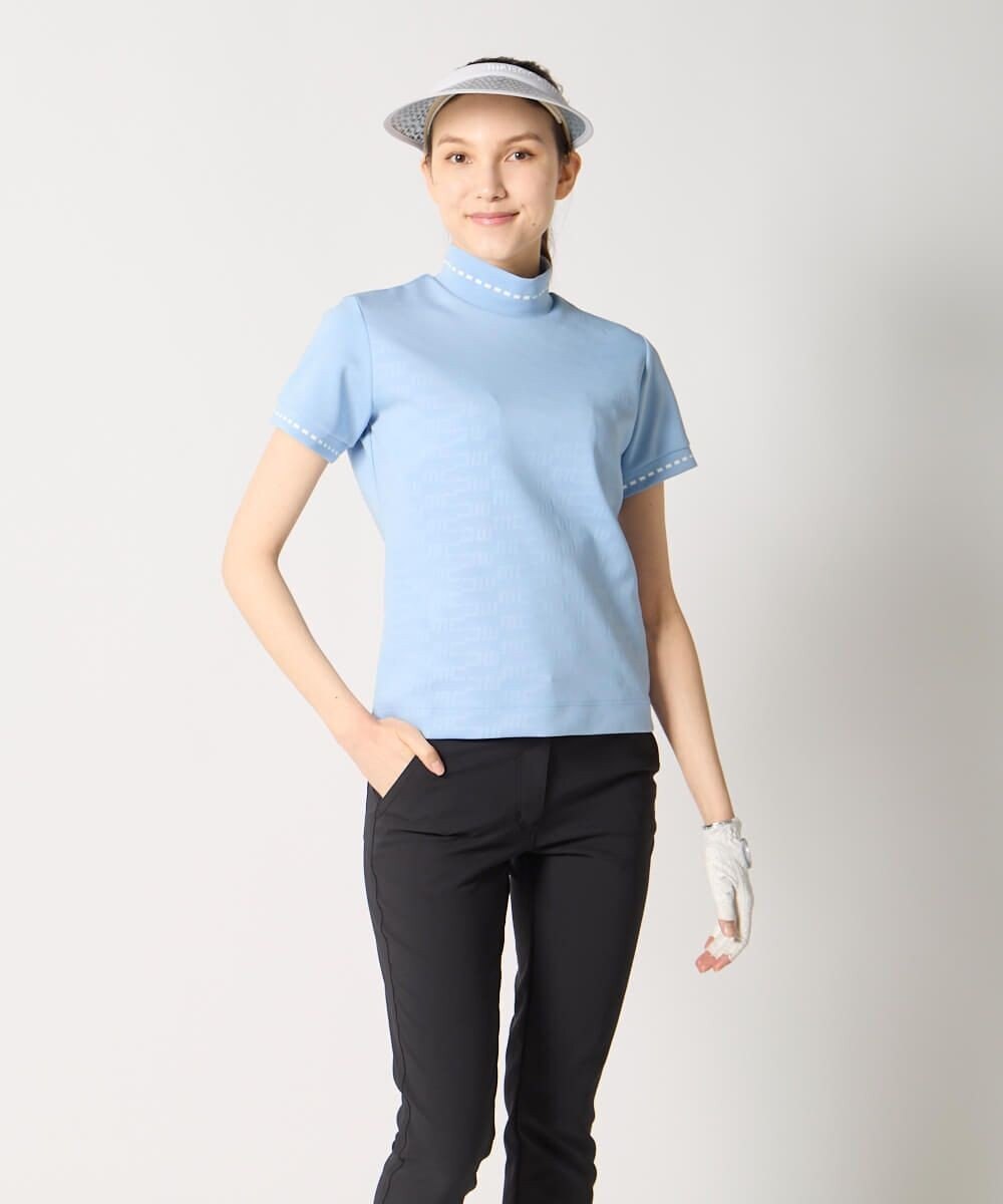 FILA GOLF／marie claire 【Marie claire sports】モックネックシャツ 