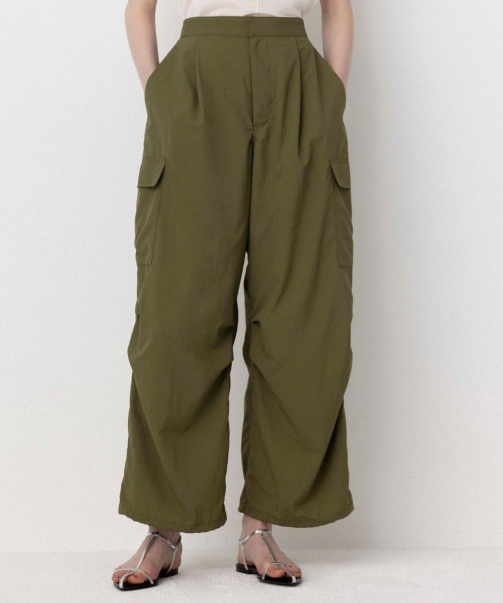 NAVE 【ReNAVE・洗える/撥水加工/接触冷感/UVケア/セットアップ】ナイロンタスラン カーゴパンツ 
