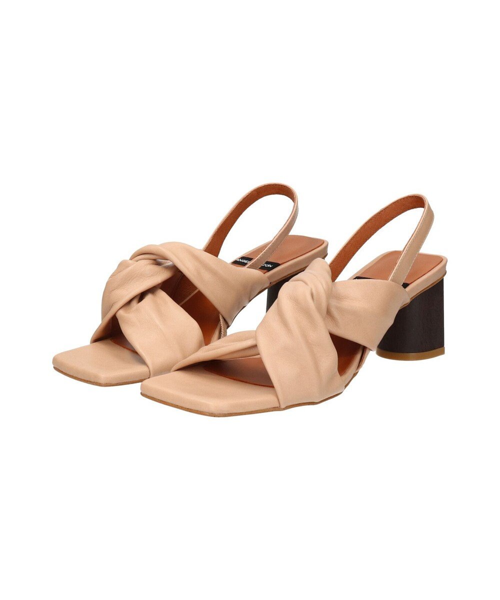 INTER-CHAUSSURES 【ANGEL ALARCON】スクエアトウクロスベルトサンダル 