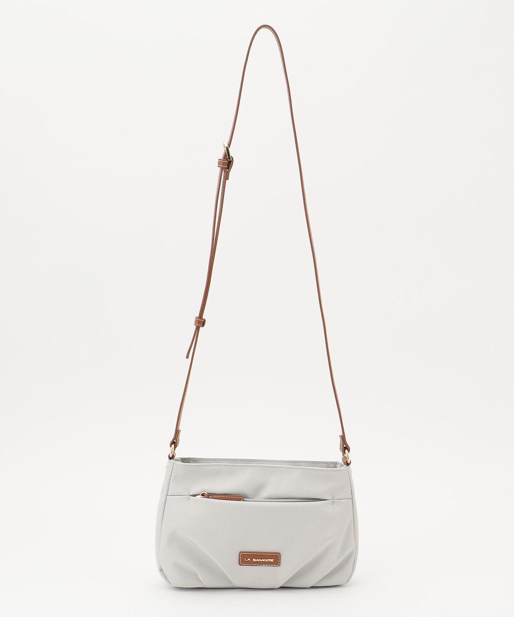 LA BAGAGERIE ポリエステルキャンバス　タックポシェット 