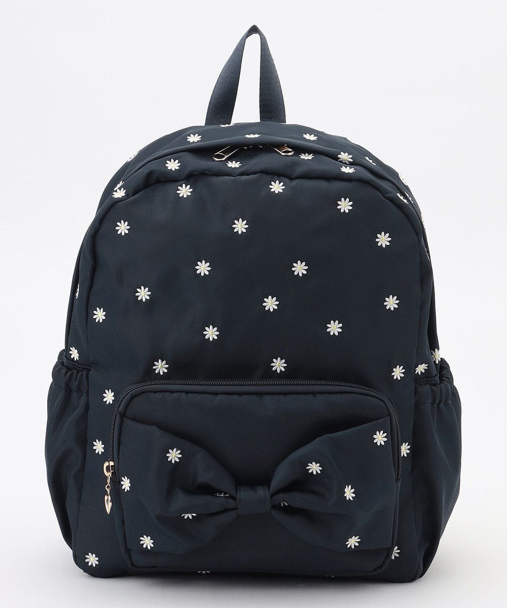 ANY KIDS 【10L容量】総柄刺繍リュック 