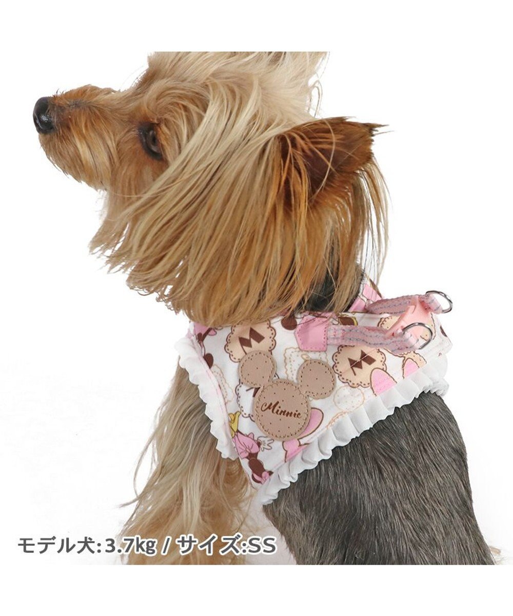 PET PARADISE ディズニー ミニーマウス ベストハーネス 《クッキー柄》  ＳＳ 小型犬 