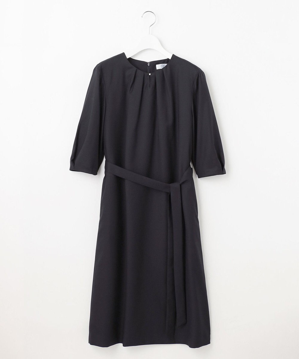 J.PRESS LADIES 【セットアップ対応・洗える・UVケア・速乾】 OXIJEWELストレッチ ワンピース 