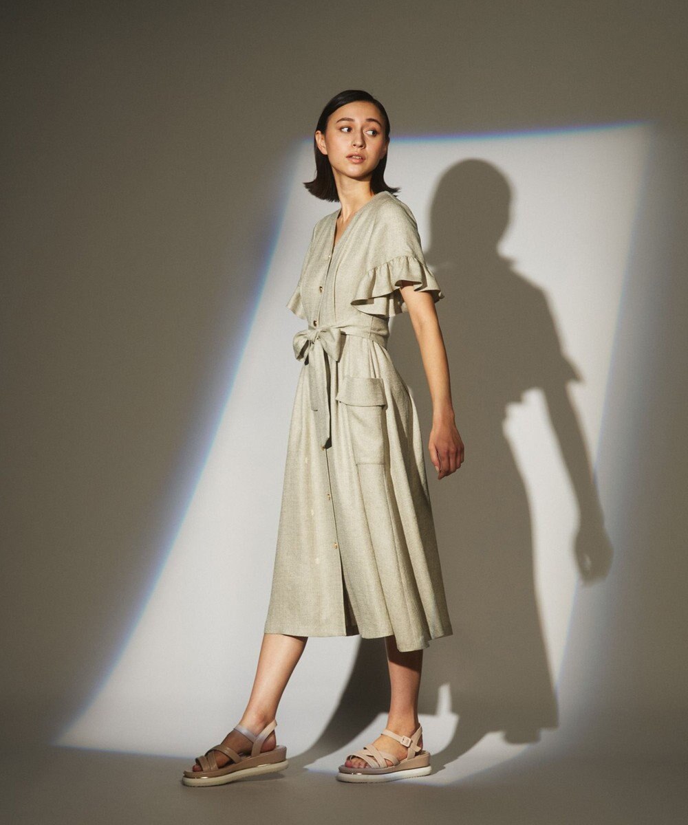 リネンタッチフリルスリーブワンピース Grace Continental ファッション通販 公式通販 オンワード クローゼット リネンタッチフリルスリーブワンピース Grace Continental ファッション通販 公式通販 オンワード クローゼット