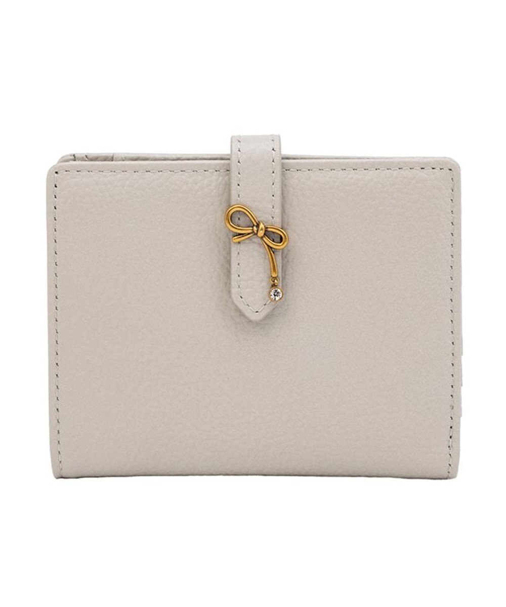 LANVIN en Bleu リュバン コンパクト二つ折り財布 