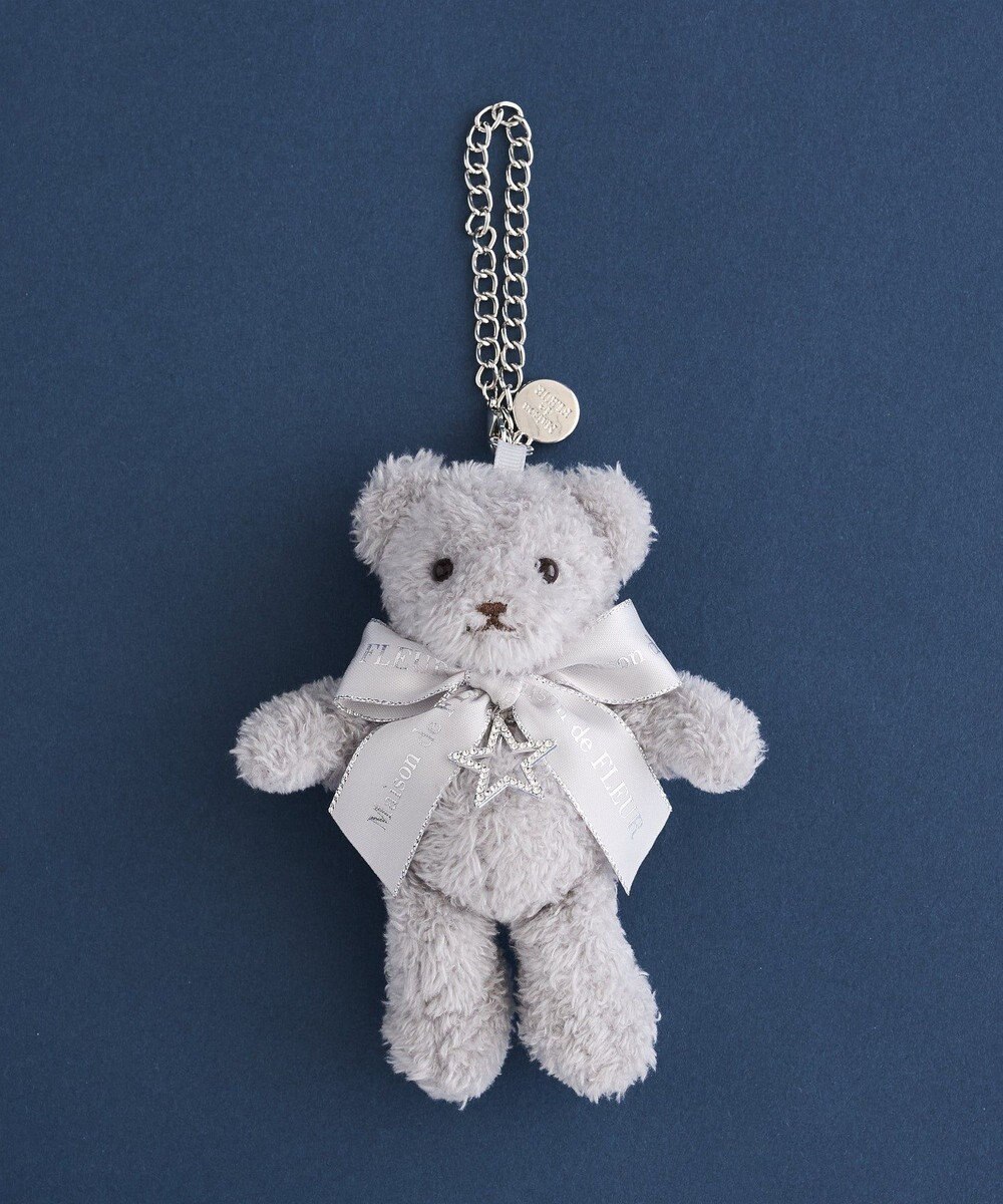 Maison de FLEUR スターリボンＦＬＥＵＲ　ＴＥＤＤＹチャーム 
