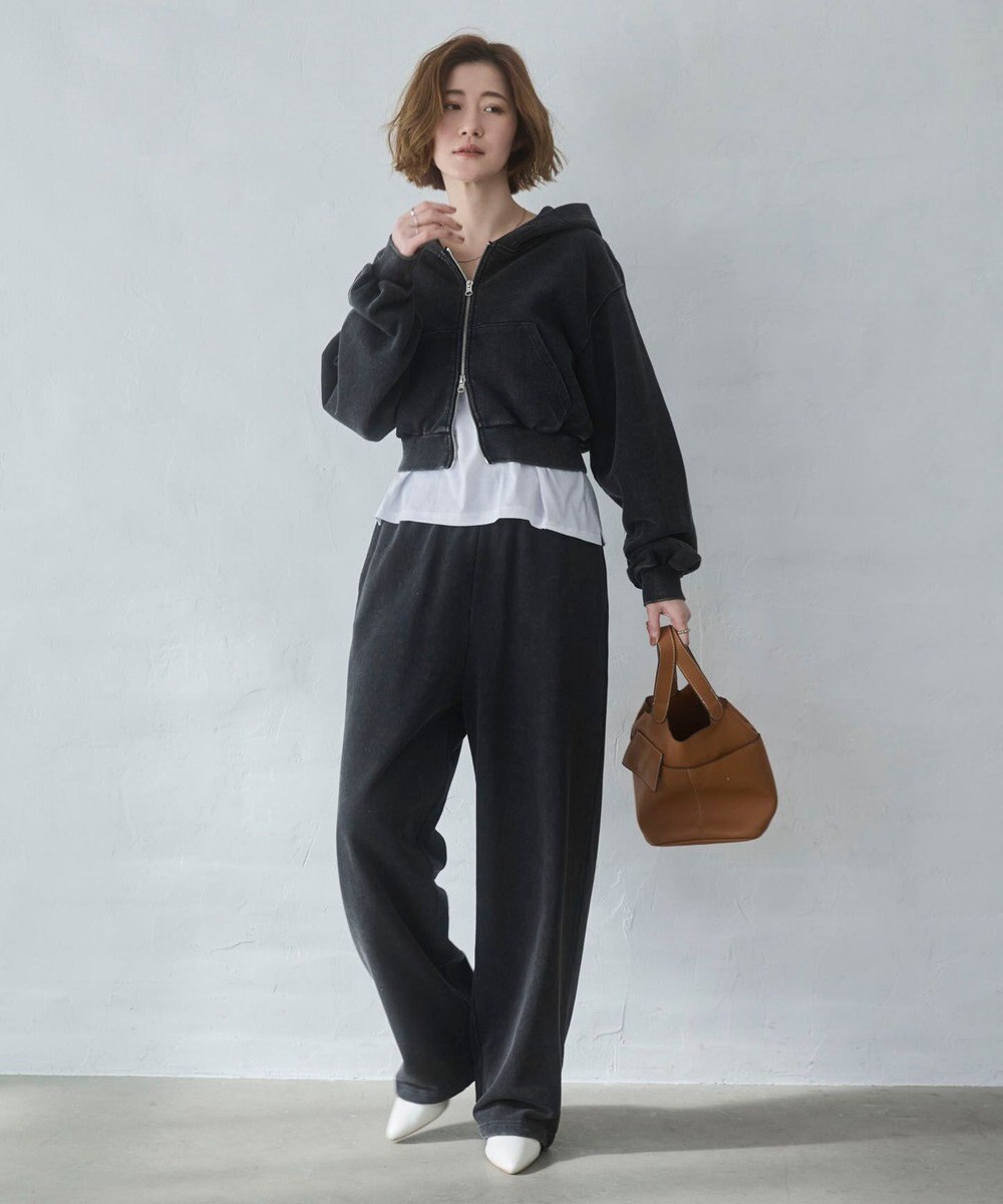 WEGO ショートZIPパーカー 