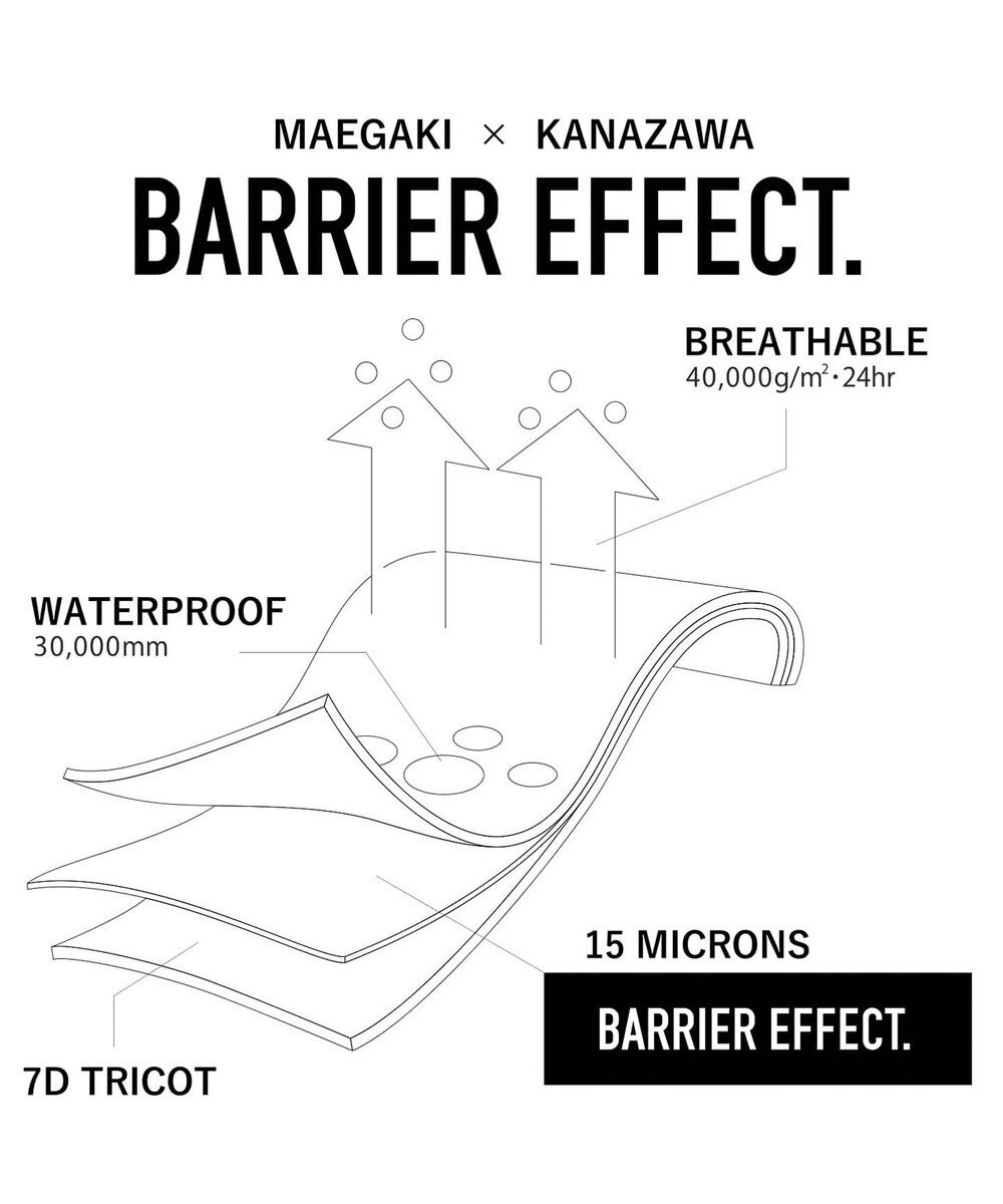 F/ACSION SHIGURE レインシャツジャケット 