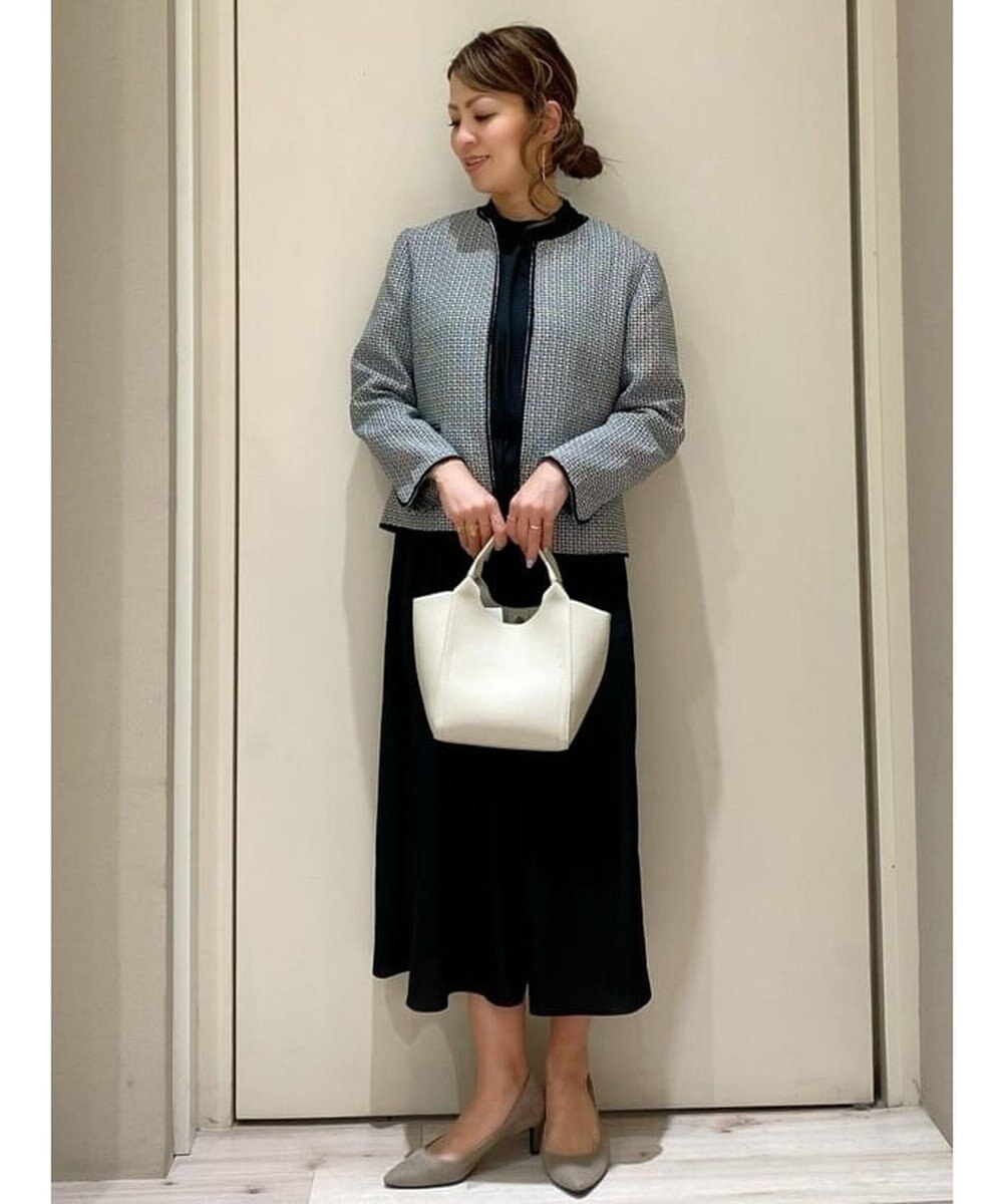 Green Parks ｅｆ－ｄｅ　ツィード風ノーカラージャケット 