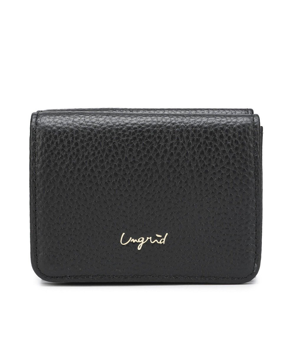 style code 【Ungrid/アングリッド】　【牛革】　牛革三つ折りミニ財布 