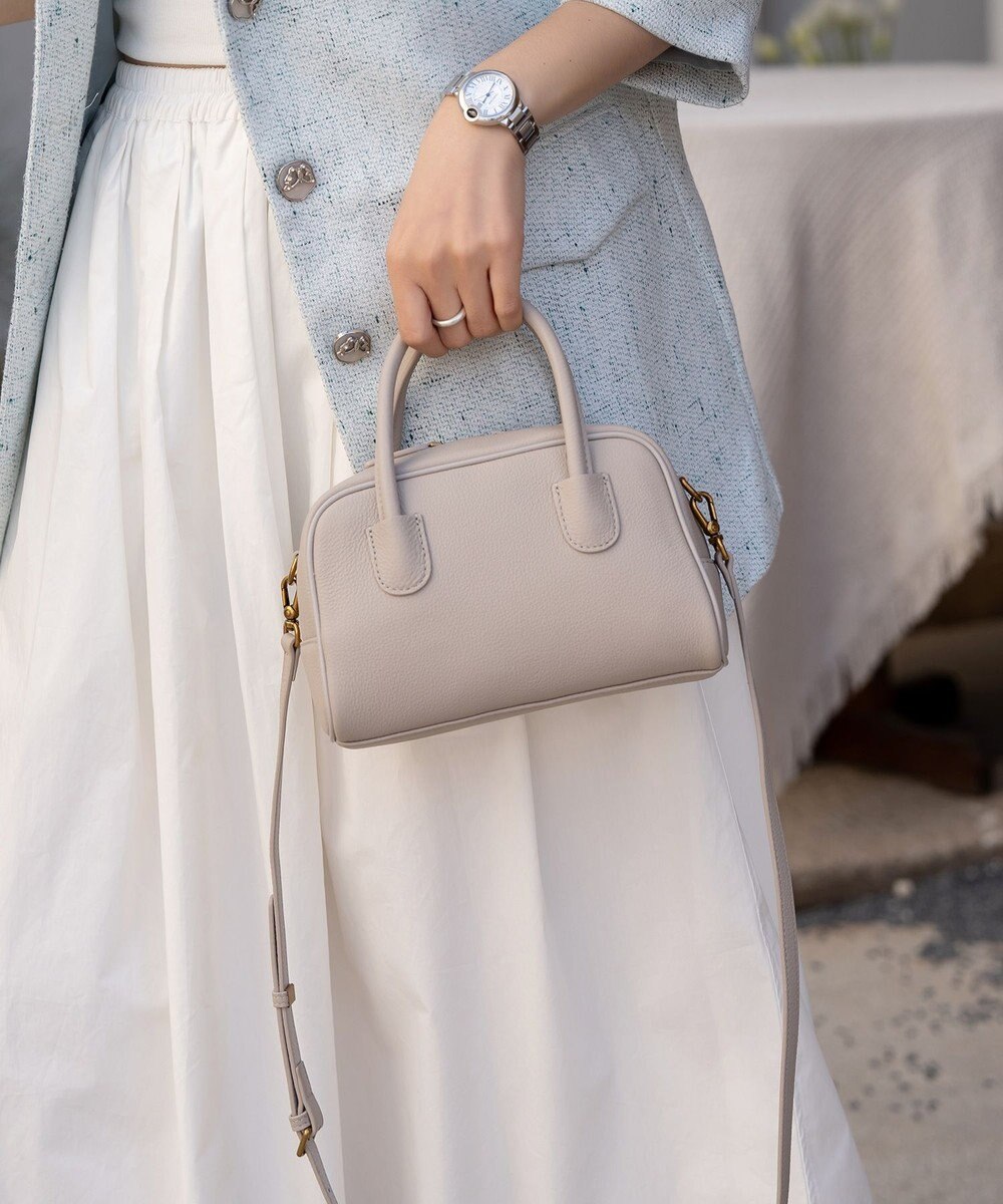 style code [Lyrss/リルス]牛革　ボストンバッグ 