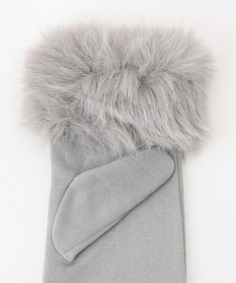TOCCA 【百田夏菜子さん着用】FAKE SUEDE FUR HANDWARMER 手袋 