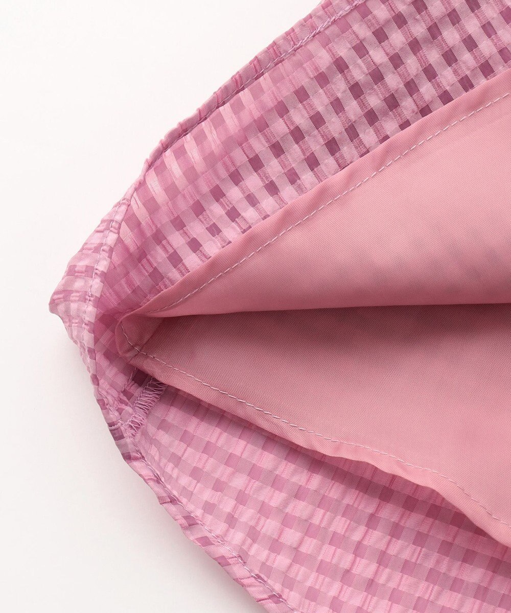 組曲 KIDS 【100㎝】ギンガムサッカー ワンピース 