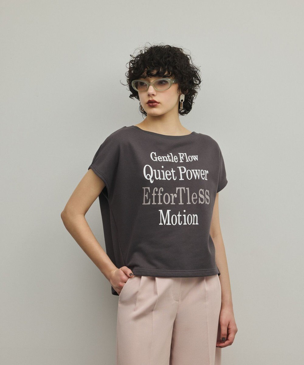 GRACE CONTINENTAL ルーズロゴTシャツ 