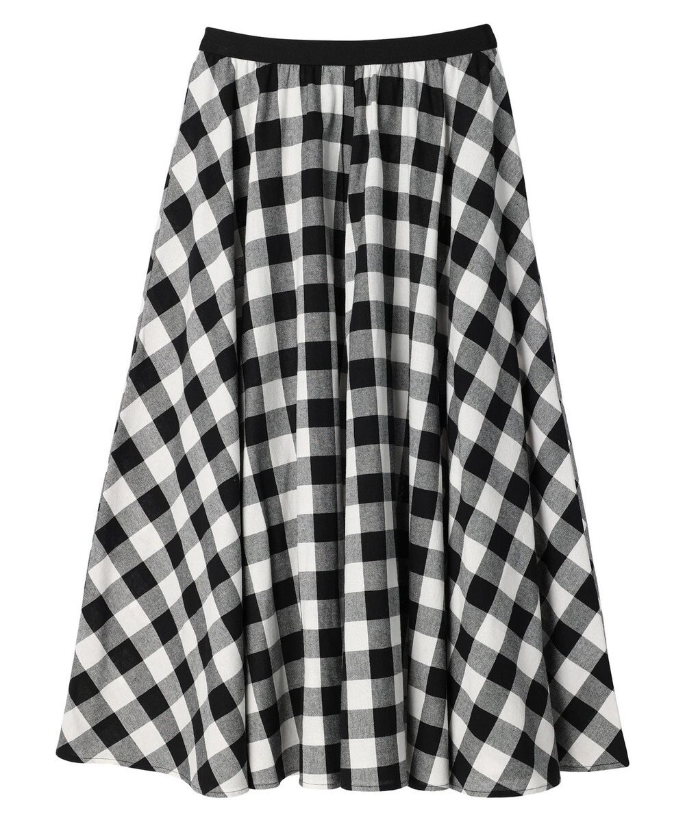 Green Parks ・ｆｕｒｒｙ　ｒａｔｅ　ギンガムバイアススカート 