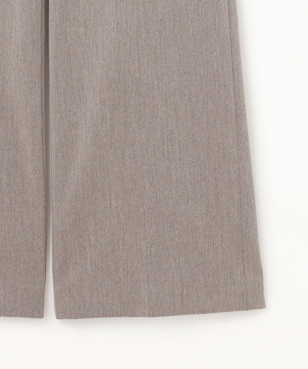 自由区 【WEB限定カラーあり・撥水加工・洗える】TRギャバストレート パンツ 