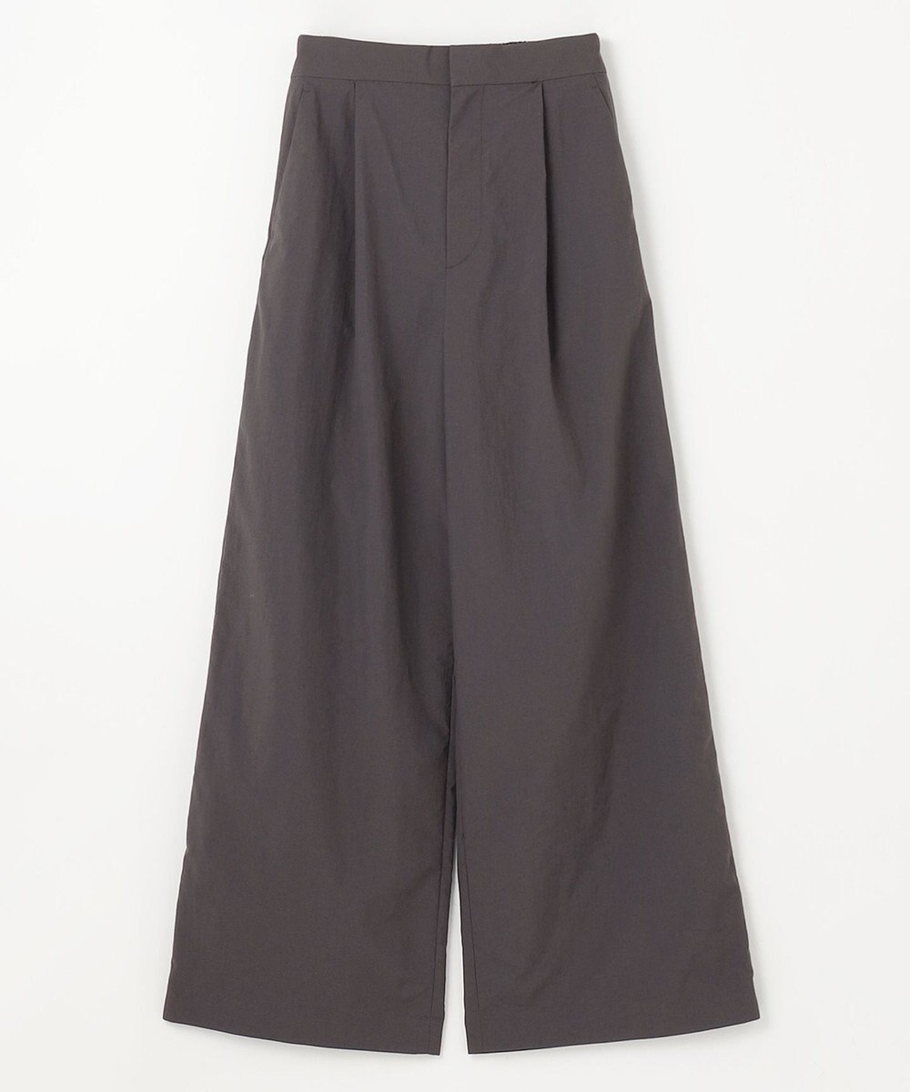 NAVE 【ReNAVE・洗える/撥水加工/接触冷感/UVケア/セットアップ】ナイロンタスラン ワイドパンツ 