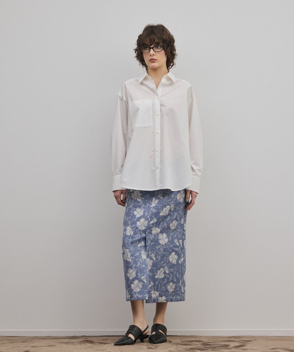 GRACE CONTINENTAL ボウタイマルチwayシャツ 