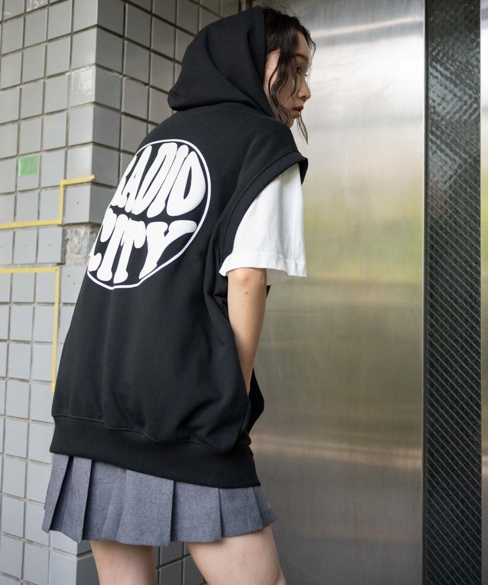 WEGO 【ユニセックス着用ITEM/MLサイズ展開】ノースリジップパーカー 