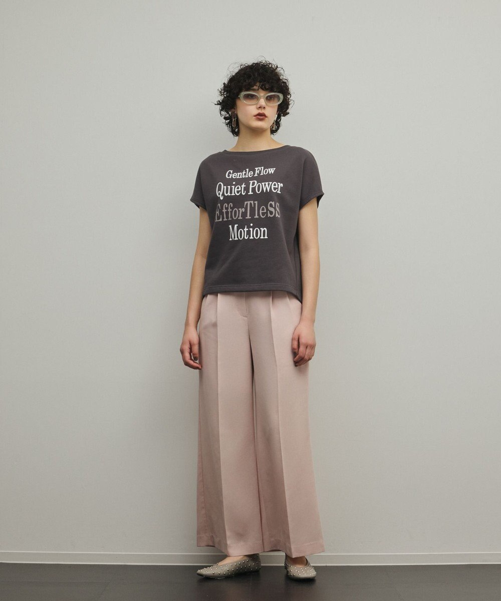 GRACE CONTINENTAL ルーズロゴTシャツ 