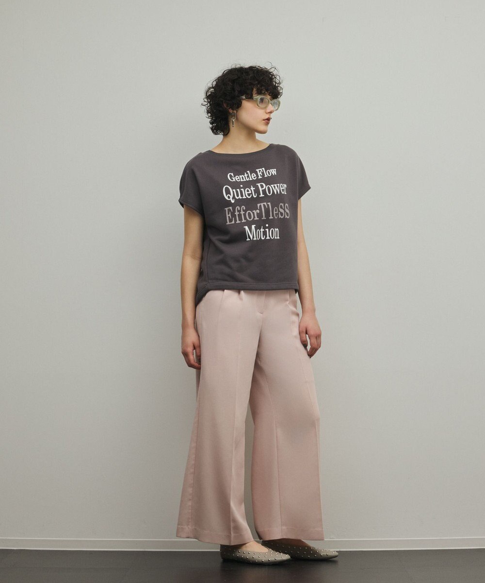 GRACE CONTINENTAL ルーズロゴTシャツ 
