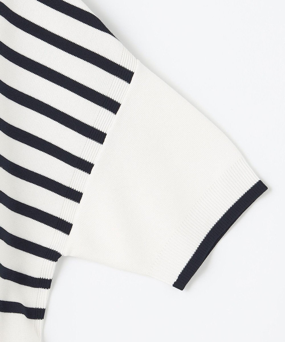 自由区 【新型登場！/WEB限定カラー有】ハイツイストコットンアセテート ニット5分袖 