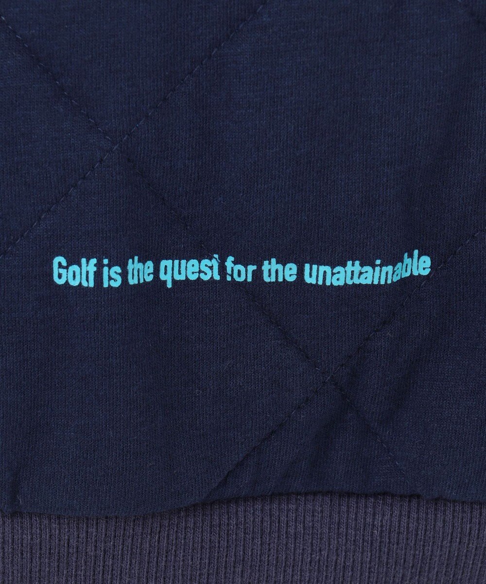 PW CIRCULUS 【裏地付き/防寒】【WOMEN】キルティングスエットプルオーバー 