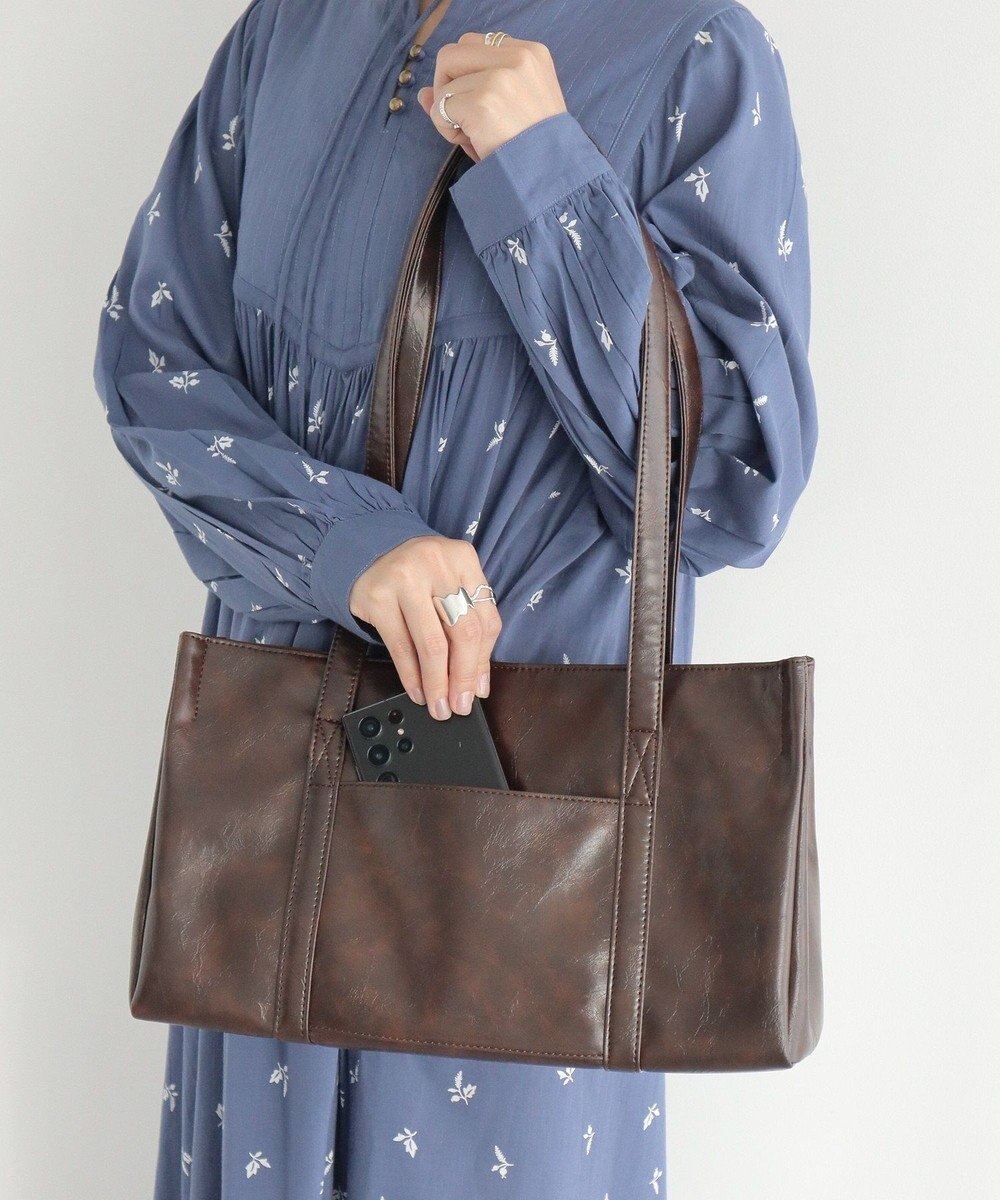 CRAFT STANDARD BOUTIQUE ヴィンテージライクスクエアトートバッグ 