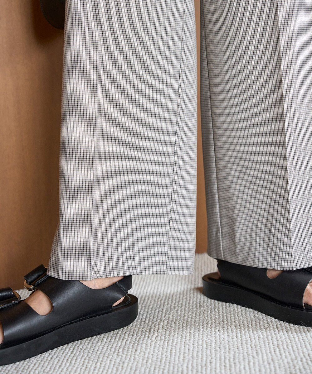 UNFILO 【新色追加】イージーワイドパンツ 