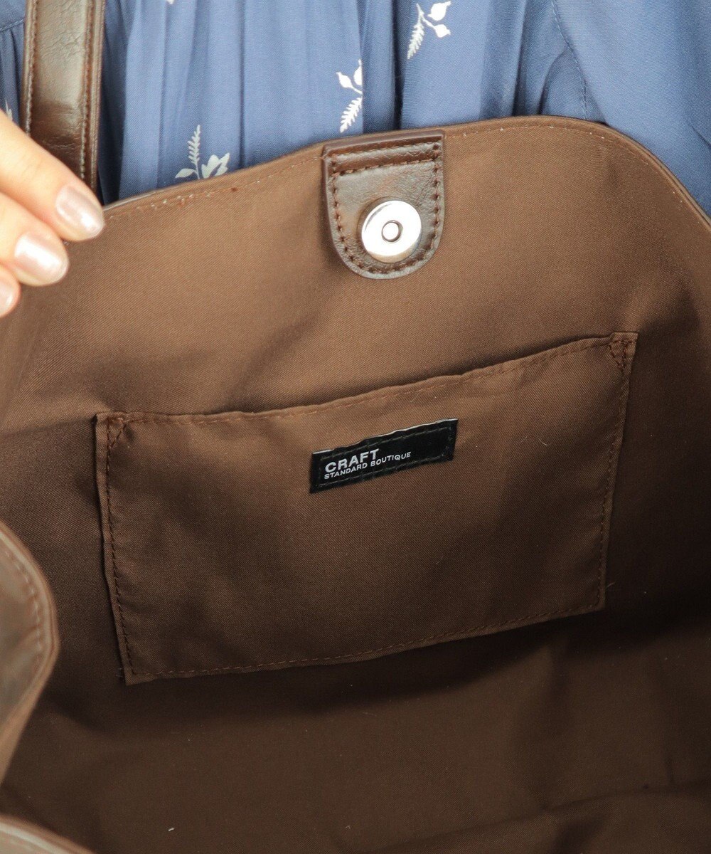 CRAFT STANDARD BOUTIQUE ヴィンテージライクスクエアトートバッグ 