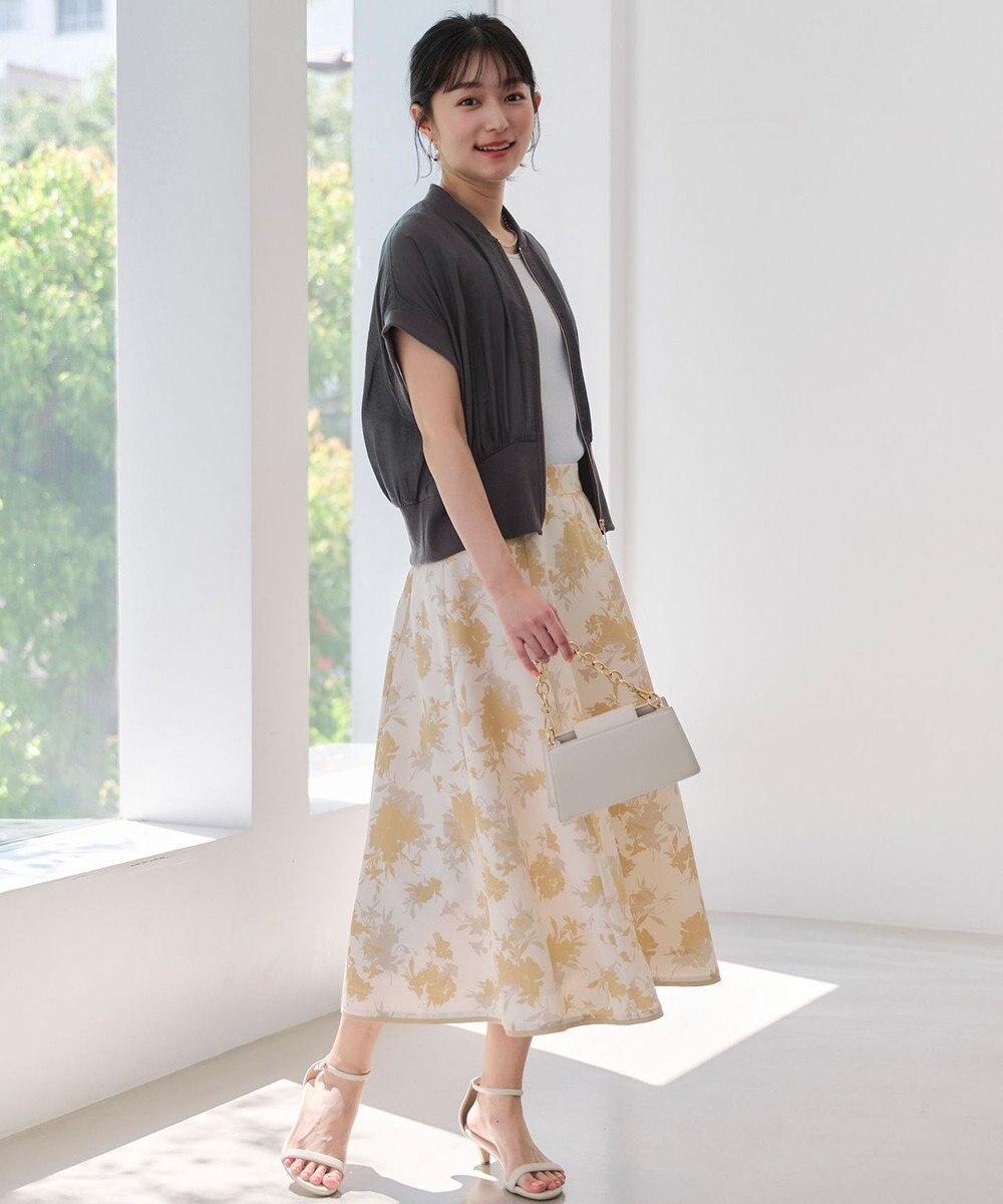 ANY SIS 【洗える】シアージレ ブルゾン 