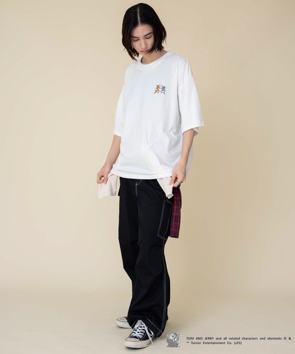 WEGO 【新柄追加/ユニセックス着用アイテム/SMLサイズ展開】TOMandJERRYグラフィックT（S） 