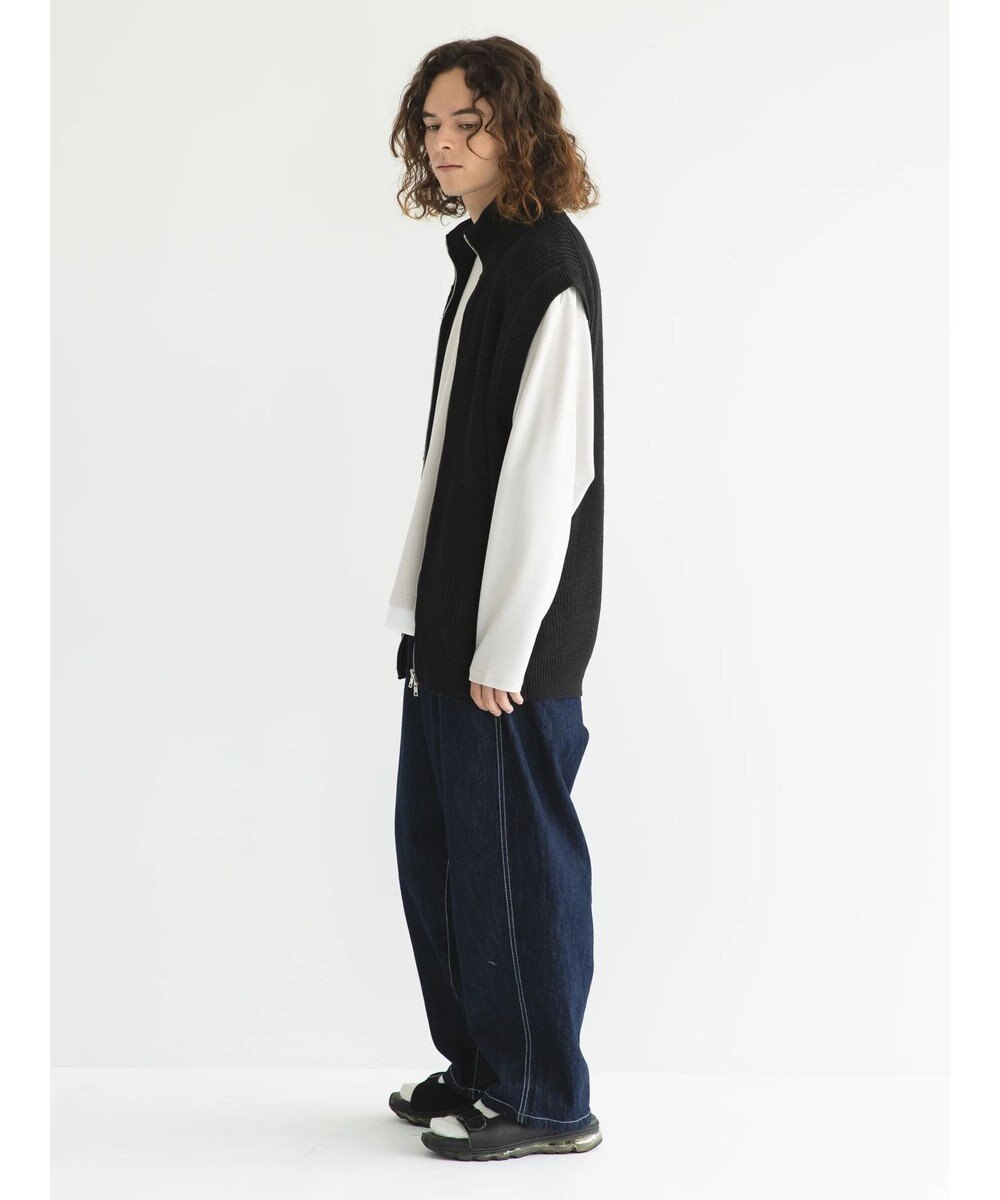 CRAFT STANDARD BOUTIQUE 梨地カットフェイクレイヤードＬ／Ｓ　ＴＥＥ 