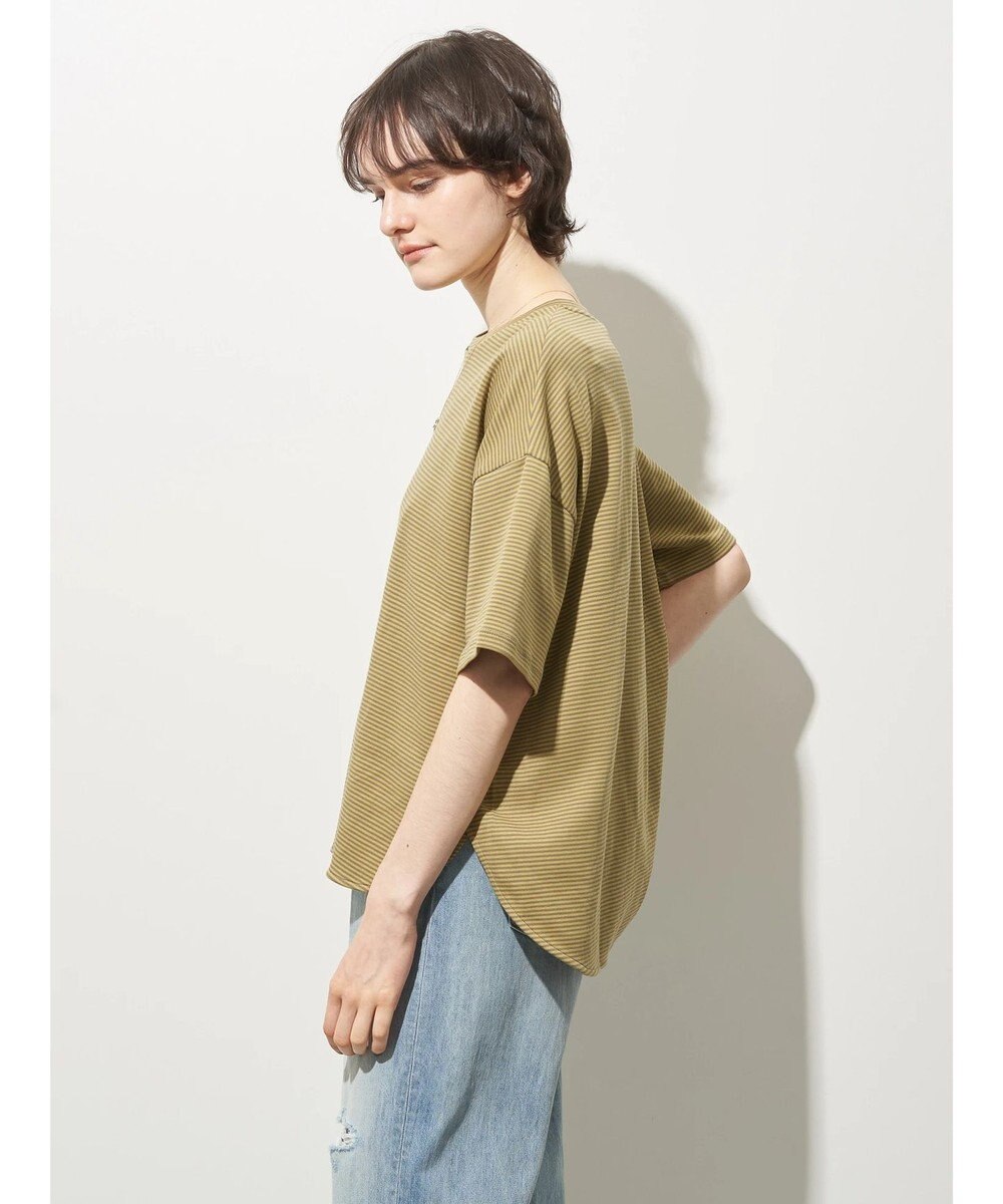 AMERICAN HOLIC 接触冷感裾ラウンドカットプルオーバー 