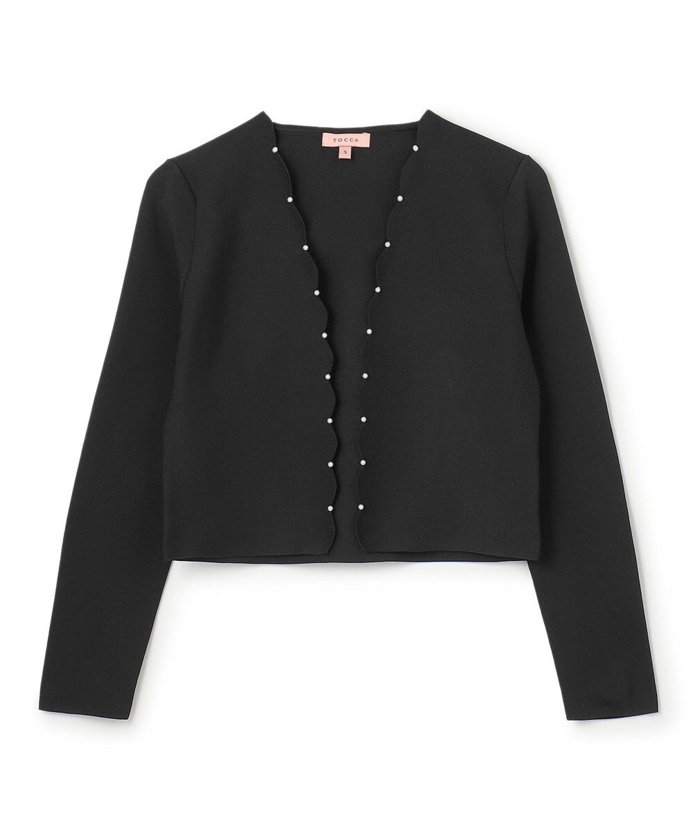 TOCCA 【洗える】SCALLOP ボレロ 