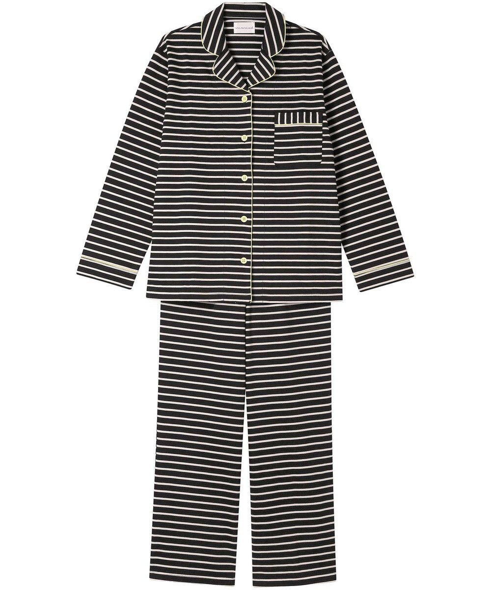 une nana cool 【綿混】ポンチボーダーパジャマ 