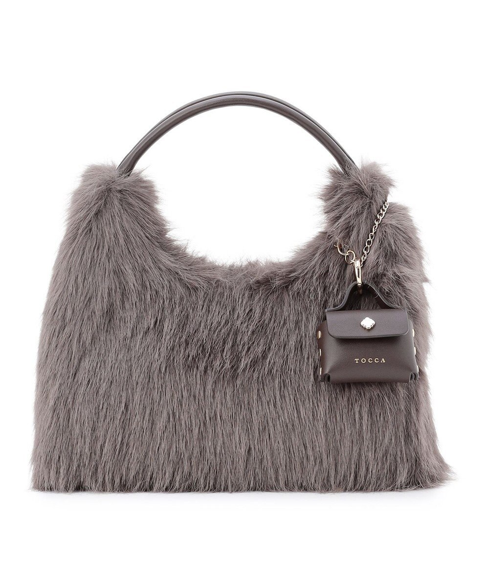 TOCCA WAFFLE FUR BAG 2WAYファーバッグ 