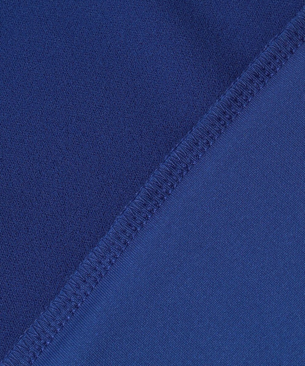 ICB 【UVカット・洗える】ジョーゼットジャージー クロップド丈プルオーバー 