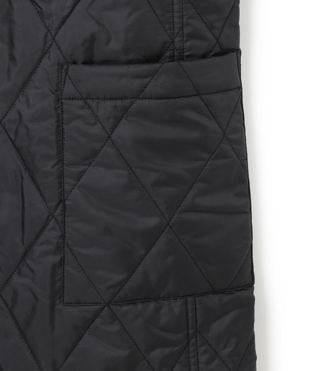 ICB 【洗える・リバーシブル着用可】T/Wツイルキルト リバーシブル パディング ジレ 