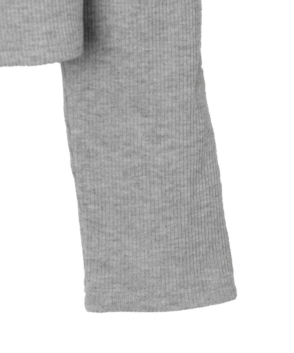 WEGO オープンショルダーダブルジップパーカー 