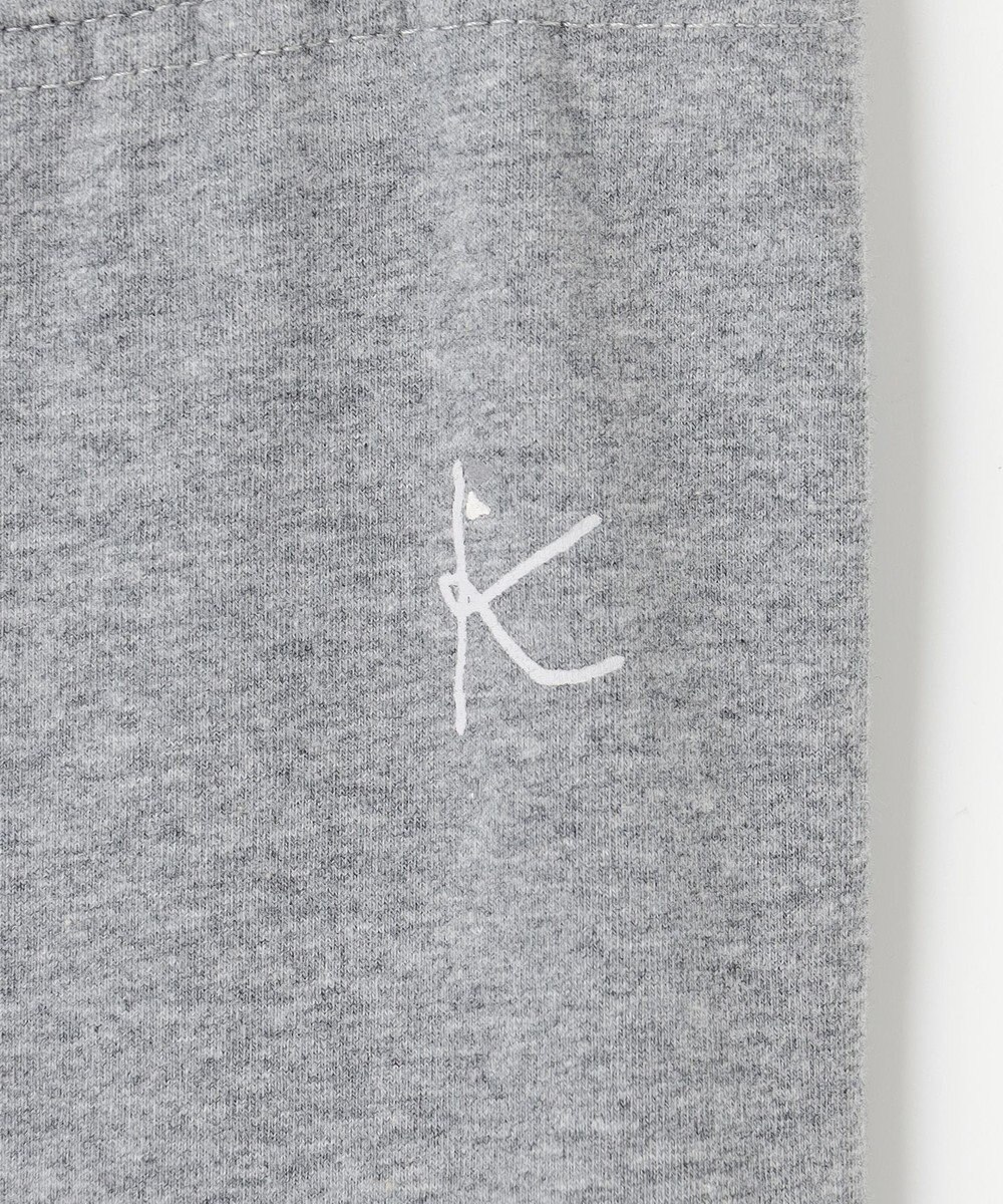 組曲 KIDS 【150-160㎝】10分丈フラワープリント レギンス 