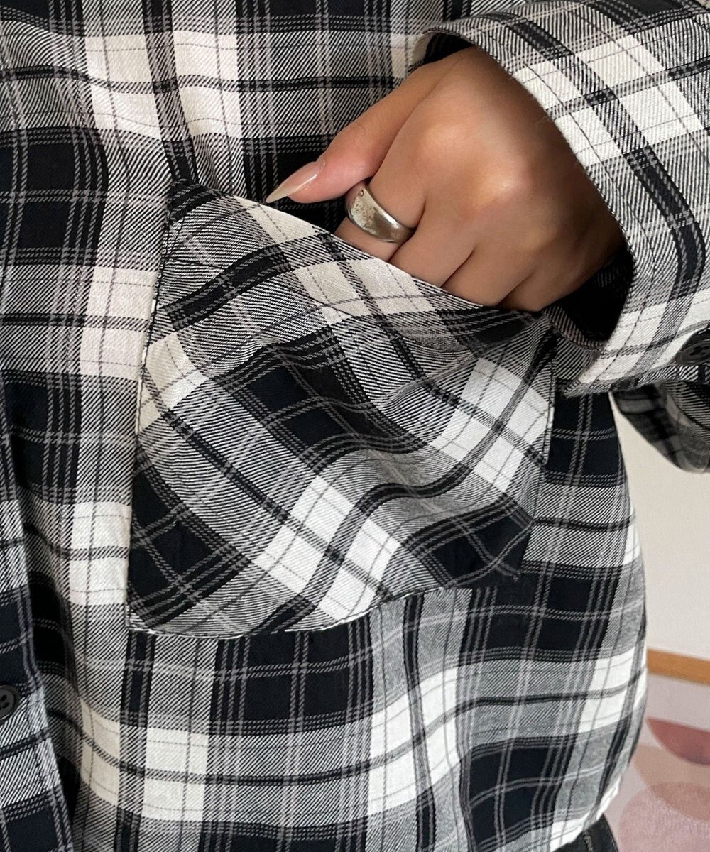 WEGO チェックショートシャツ 