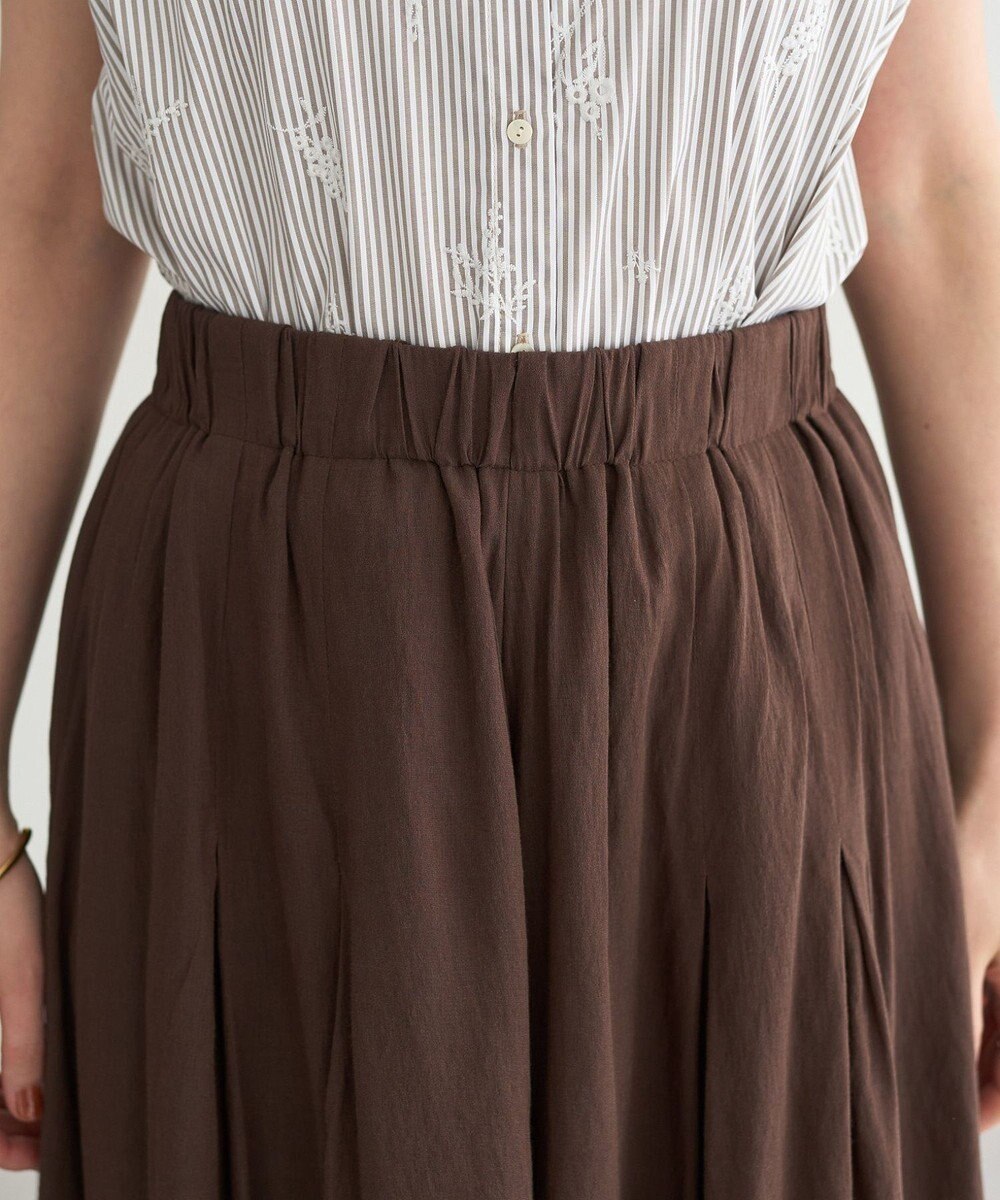 YECCA VECCA ドライタッチシアーキュロットパンツ 