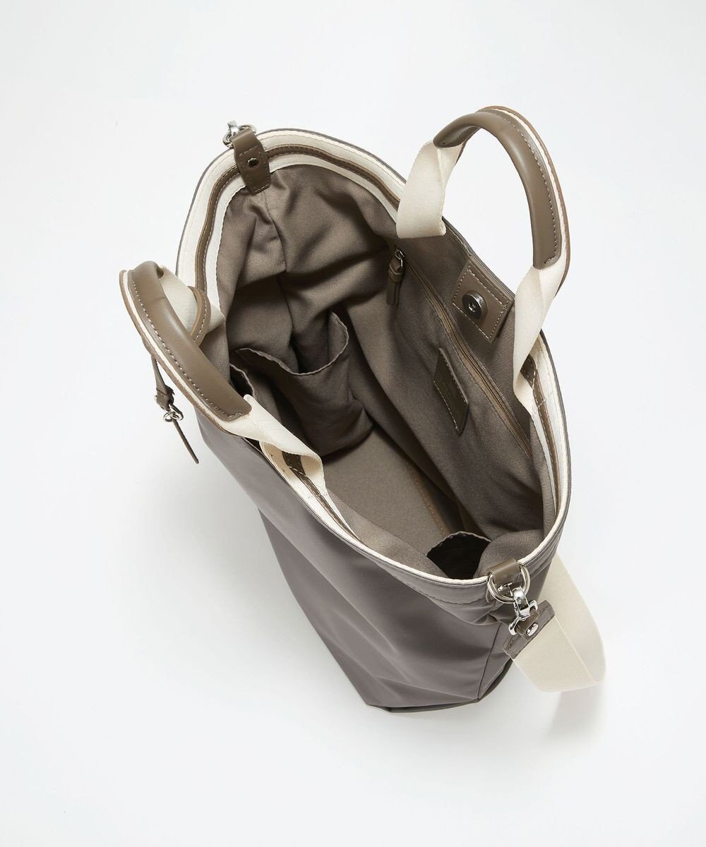 TOPKAPI 【TREASURE TOPKAPI】ストライプハンドル ナイロン 縦型 2way トートバッグ A4対応 