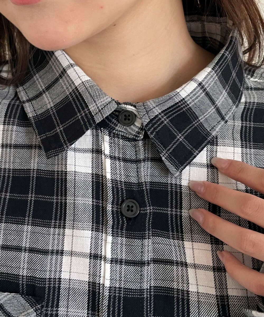 WEGO チェックショートシャツ 