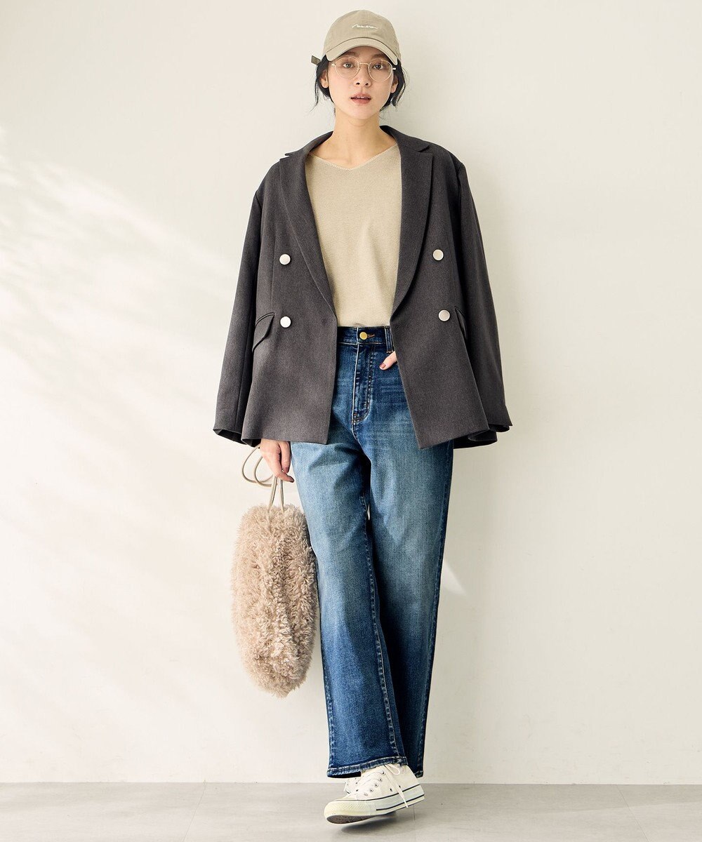 ANY L ウーリッシュＷブレストジャケット 