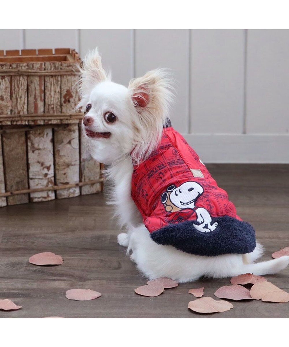 PET PARADISE スヌーピー エアベスト フライングエース 《レッド》 超小型犬 小型犬 